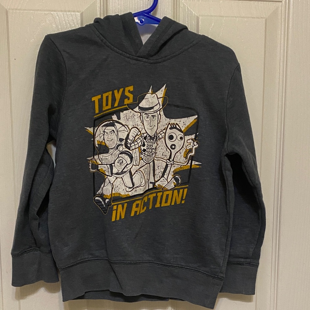 Disney Black Hoodie with Toy Characters